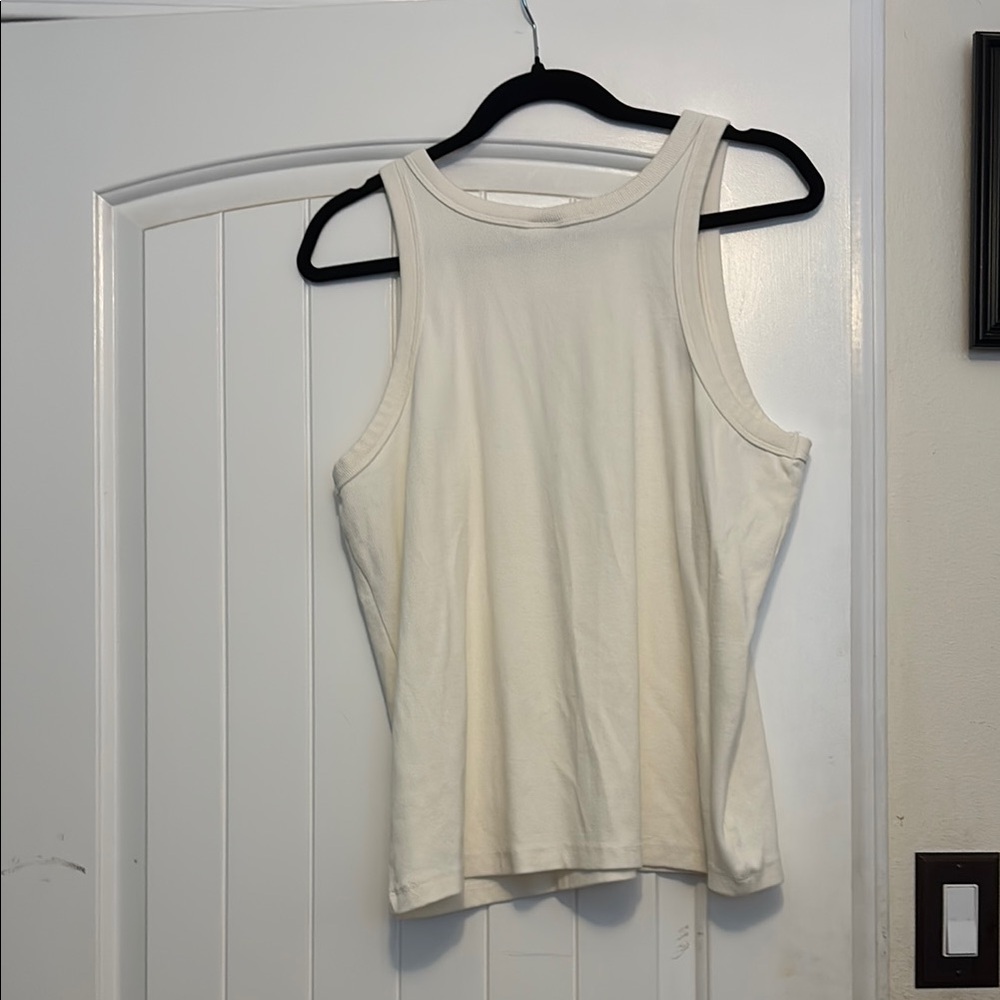 H&M Cream Ribbed Tank Top - Picture 8 of 11